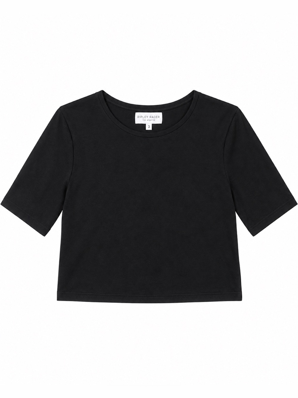 Ripley Rader Black Stretch Crop Top Size 3